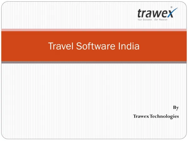 Travel Software India