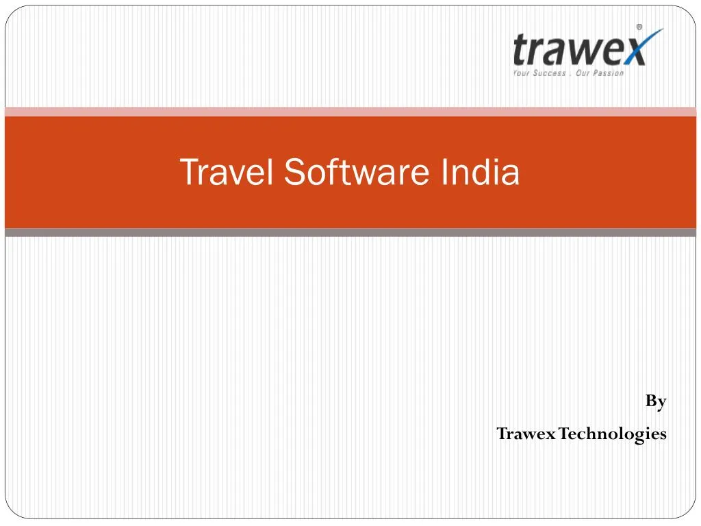 travel software india