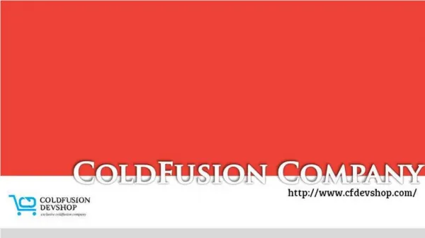 Best Coldfusion Company
