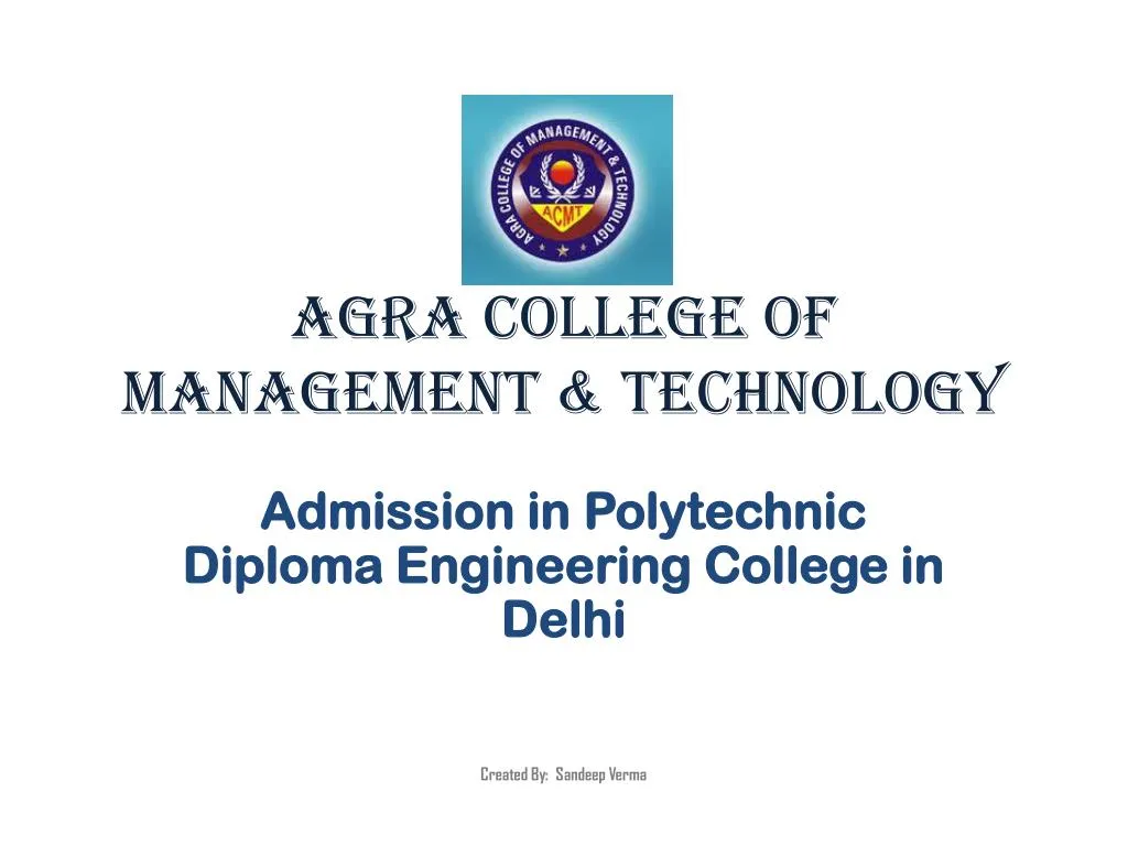 agra college of management technology