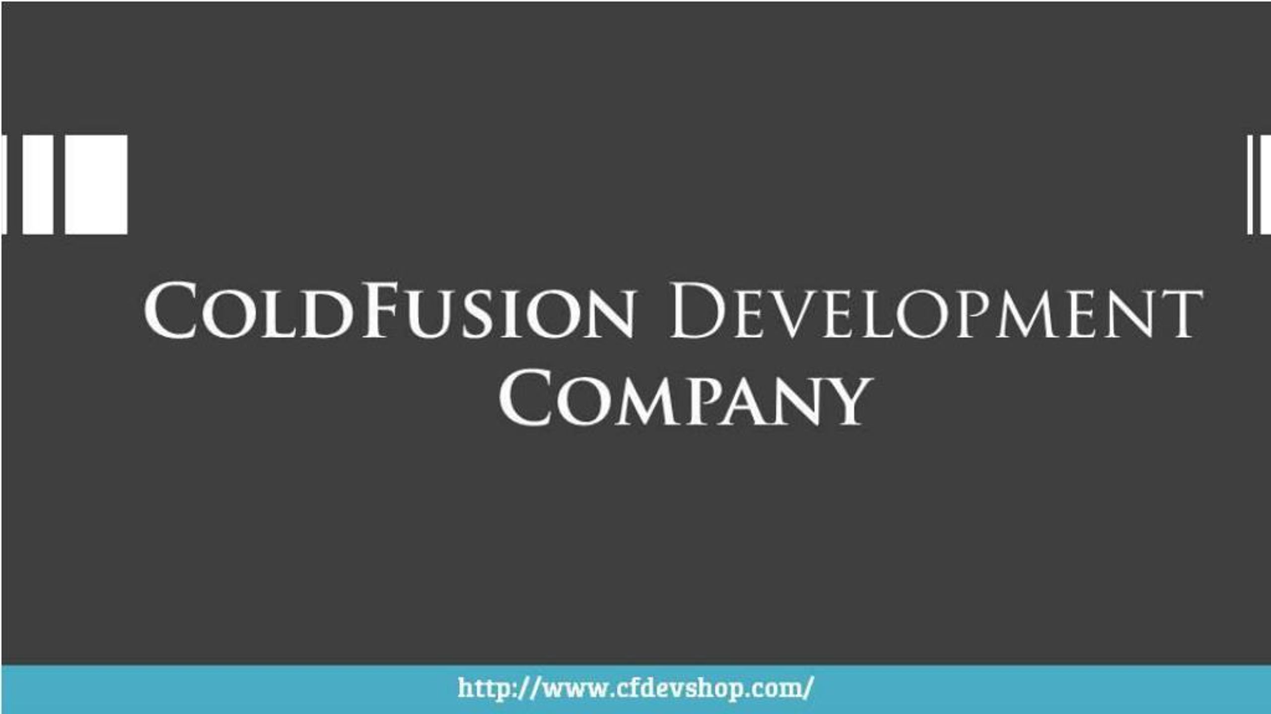 PPT - Expert Coldfusion Development Company PowerPoint Presentation ...