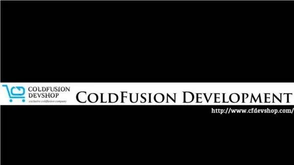 ColdFusion Development | ColdFusion Outsourcing
