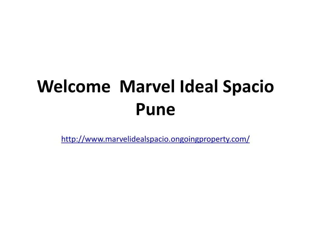 welcome marvel ideal spacio pune