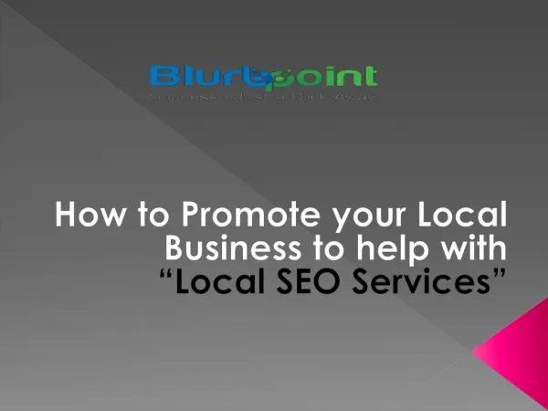 Tips for Local SEO Services