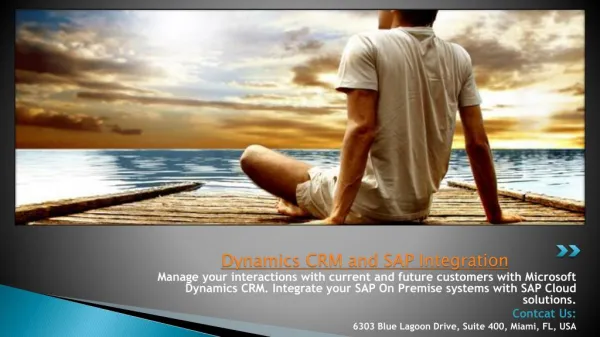 Dynamics CRM and SAP Integration