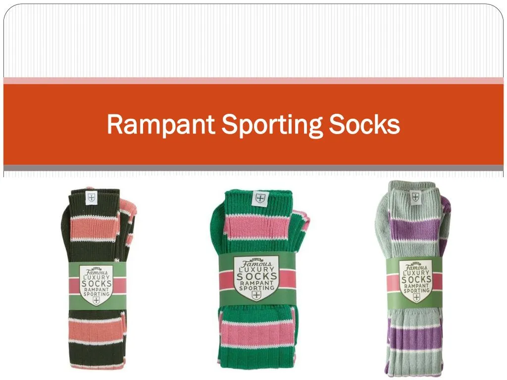 rampant sporting socks