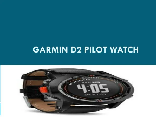 Garmin D2 Pilot Watch
