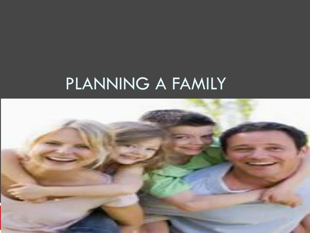 planning a family