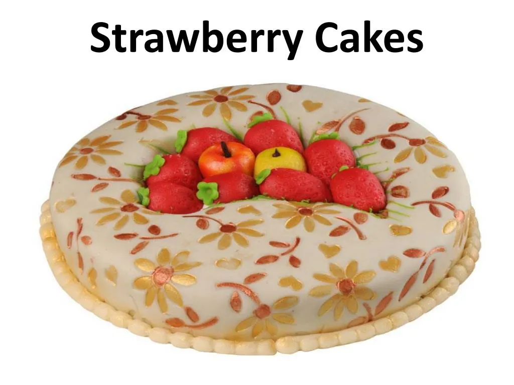 strawberry cakes