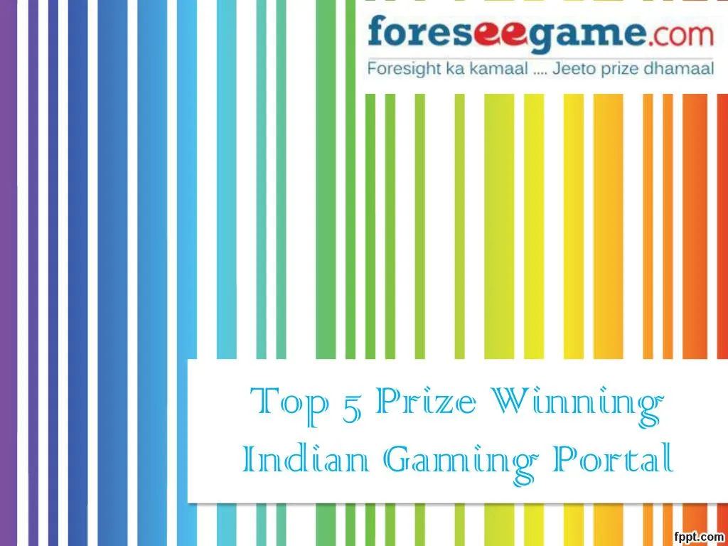 top 5 prize winning indian gaming portal