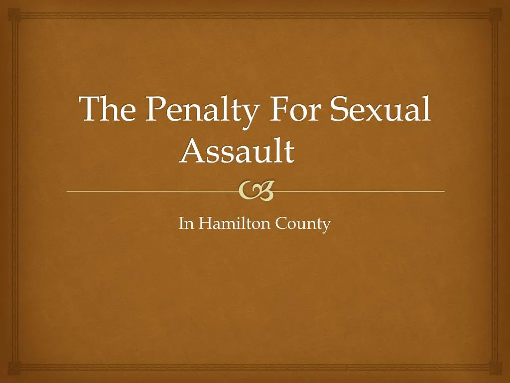 the penalty for sexual assault