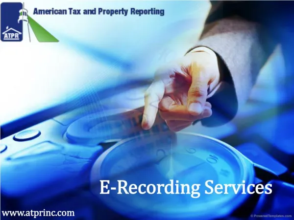 E-Recording Services by ATPR
