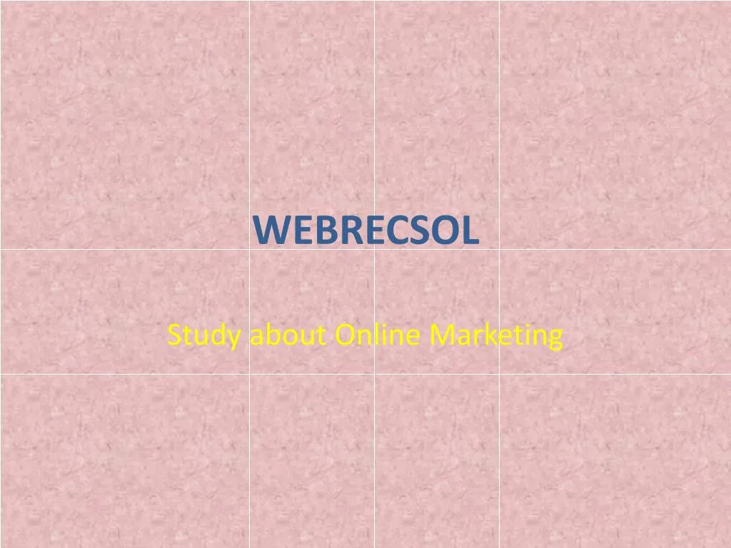 webrecsol