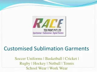 Rugby Uniforms Manufacturers | Custom Sublimated Uniform - slide 1