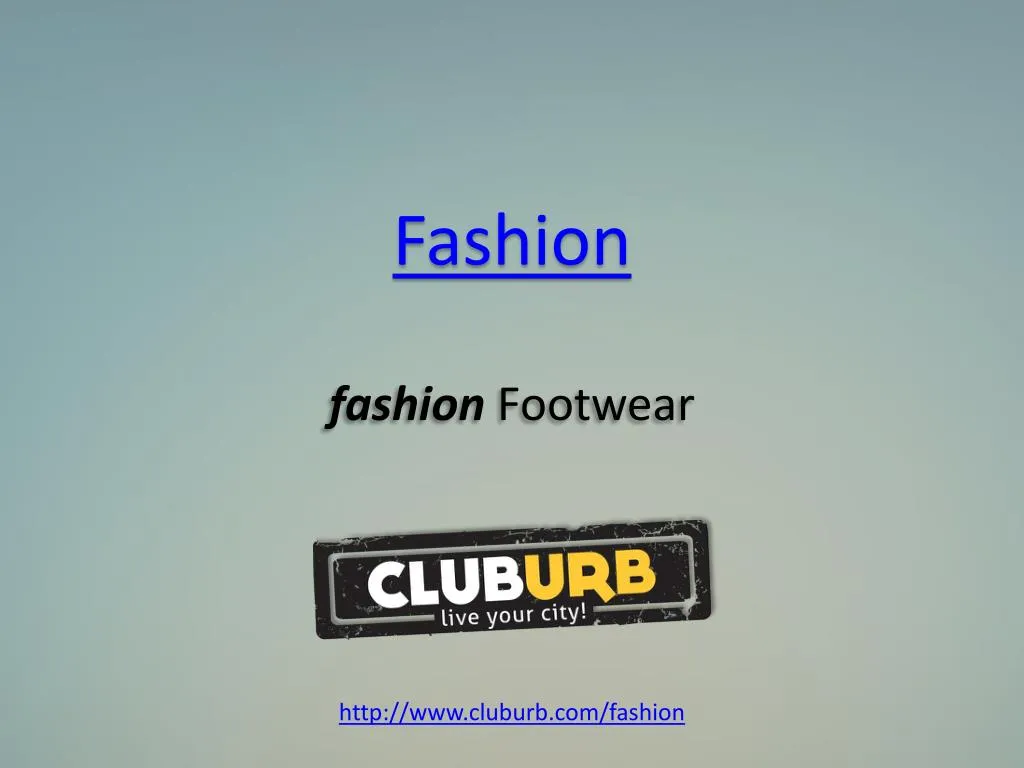 fashion