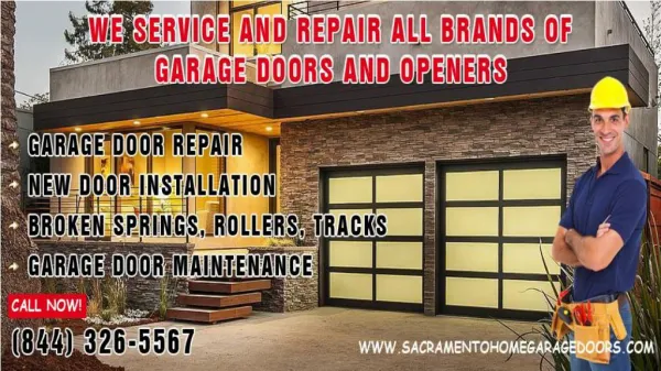 Best & Affordable Garage Door Installation, repair and maint