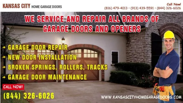 Presentation on Kansas City Home Garage Doors