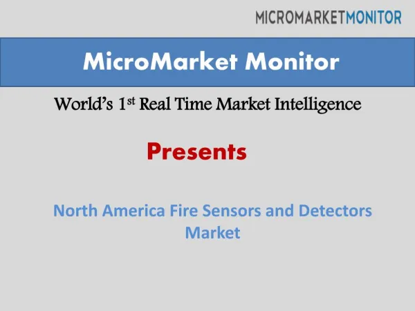 North America Fire Sensors and Detectors Market