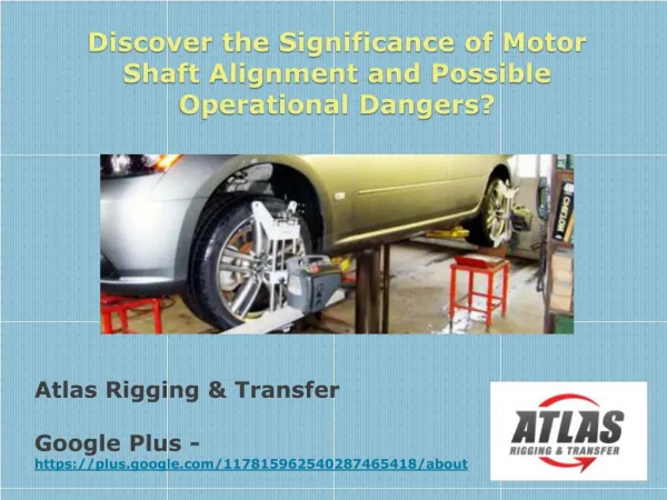 Three basic Categories of Motor Shaft Misalignment and Reaso