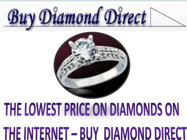 Buy the finest diamonds at the best prices on internet | Buy