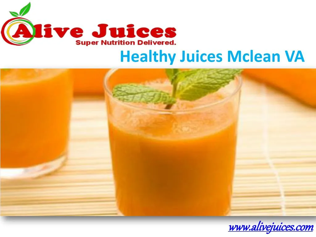 healthy juices mclean va