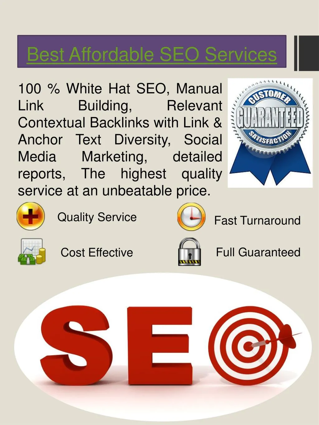 best affordable seo services