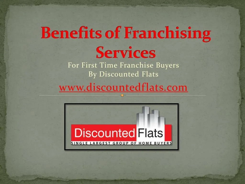 benefits of franchising services