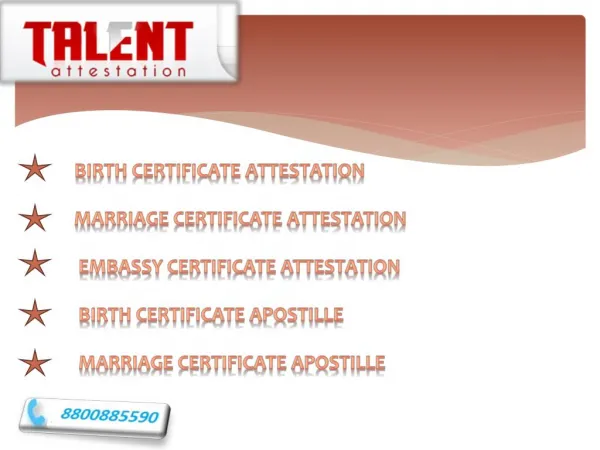 Certificate Attestation in Ahmedabad, Pune, Mumbai, Chennai,