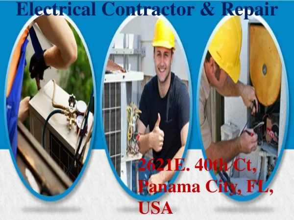 Electrical contractor Panama City FL
