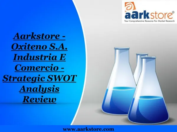 Aarkstore - Oxiteno S.A. Industria E Comercio - Strategic SW