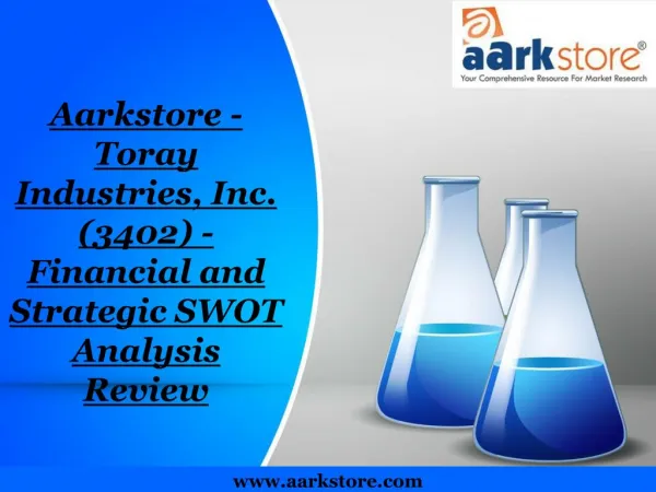 Aarkstore - Toray Industries, Inc. (3402) - Financial and St