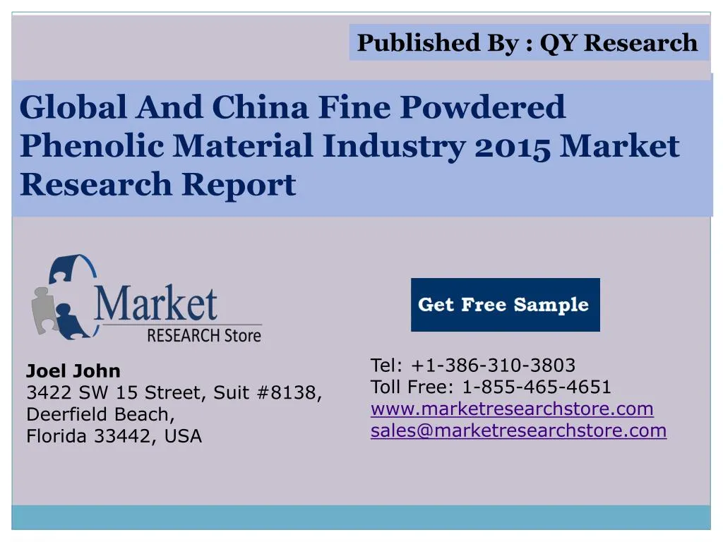 global and china fine powdered phenolic material industry 2015 market research report