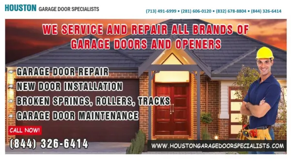 Houston Garage Door Specialists