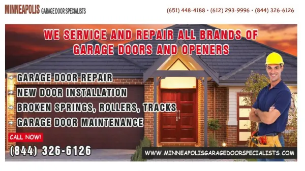 Minneapolis Garage Door Specialists