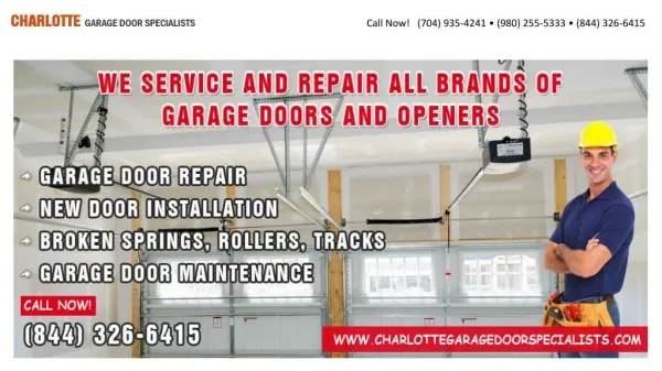 Charlotte Garage Door Specialists