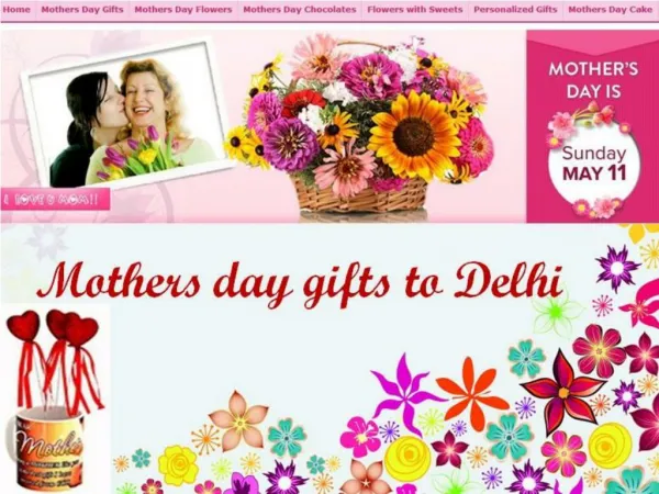 Mothers day gifts to Delhi @ mothersgiftsgallery.net