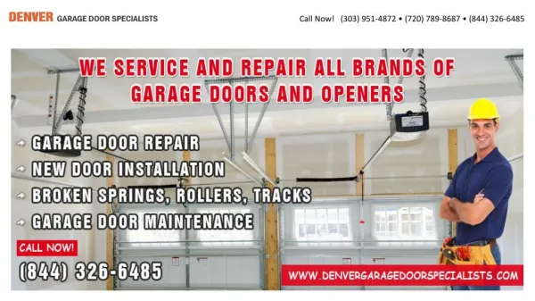 Denver Garage Door Specialists