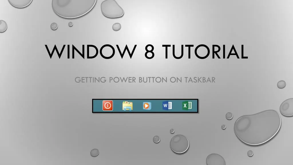 window 8 tutorial