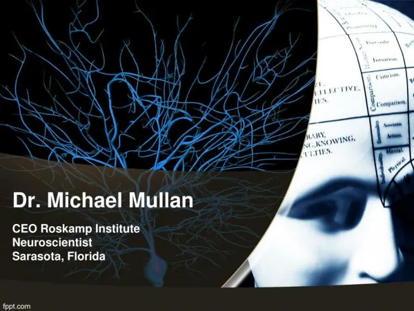 Dr. Michael Mullan Alzheimer Disease