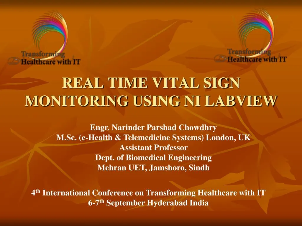 real time vital sign monitoring using ni labview