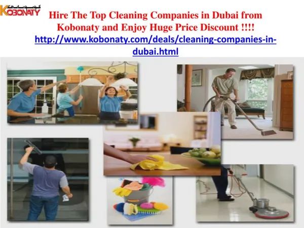 Cleaning Companies in Dubai @ Your Budget