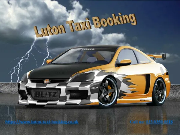 Taxi From Luton | Luton Taxi | Luton Taxi Booking