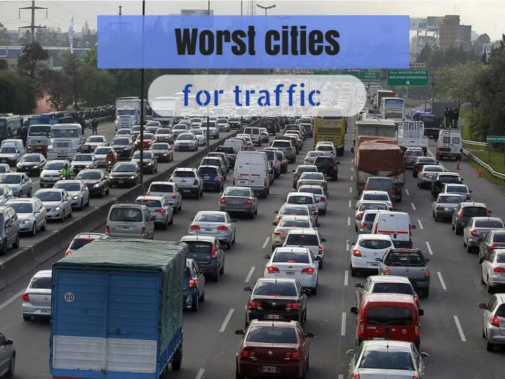worst cities for traffic