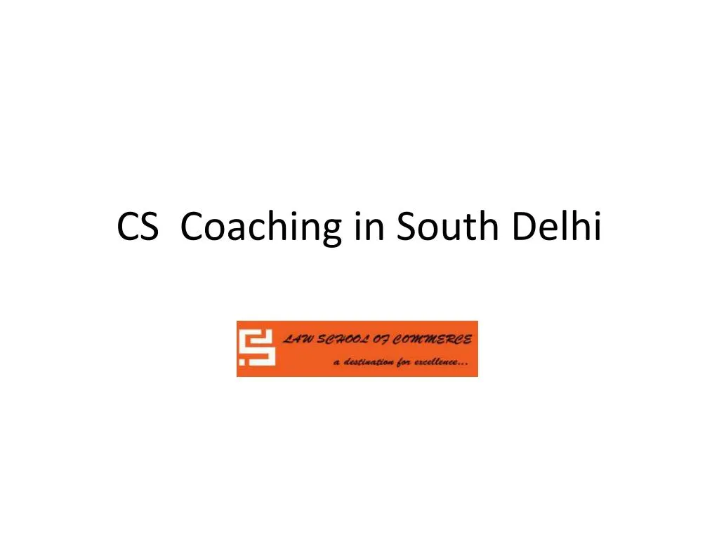 cs coaching in south delhi