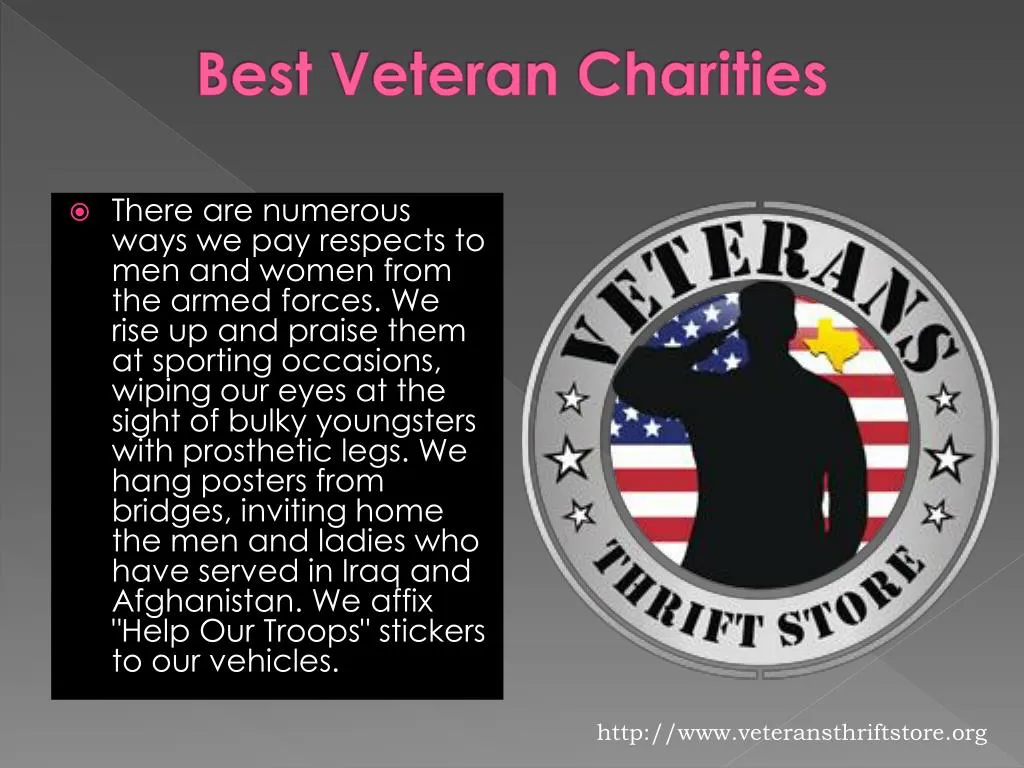 best veteran charities