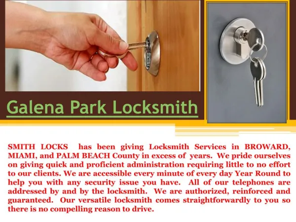 Galena Park Locksmith