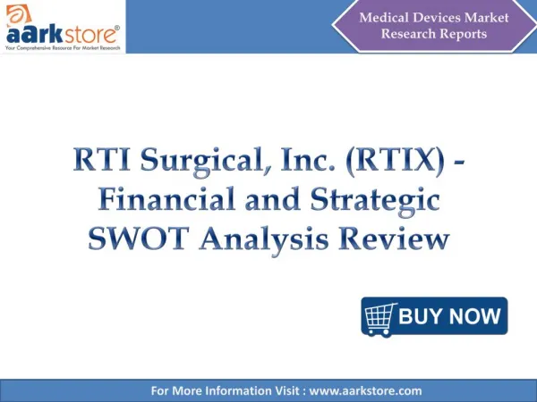 Aarkstore - RTI Surgical, Inc. (RTIX) - Financial