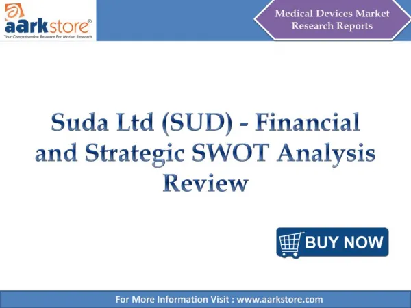 Aarkstore - Suda Ltd (SUD) - Financial and Strategic SWOT
