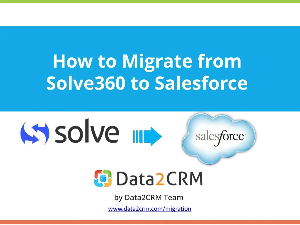 how to migrate from solve360 to salesforce
