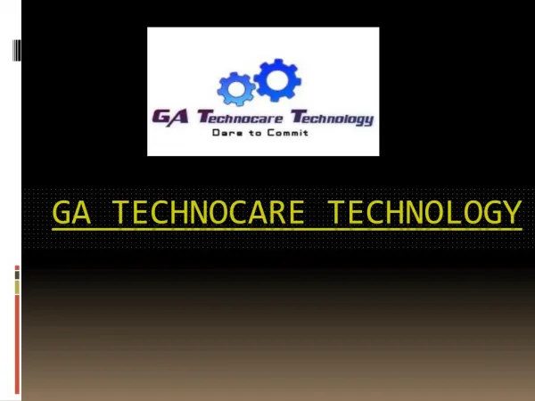 Leading Mobile App Development by GA Technocare Technology